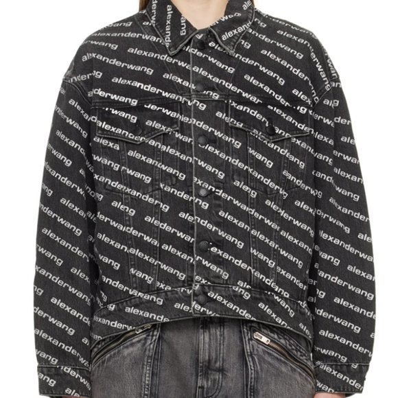 Alexander Wang Denim Jacket - Size Large - Picture 1 of 1
